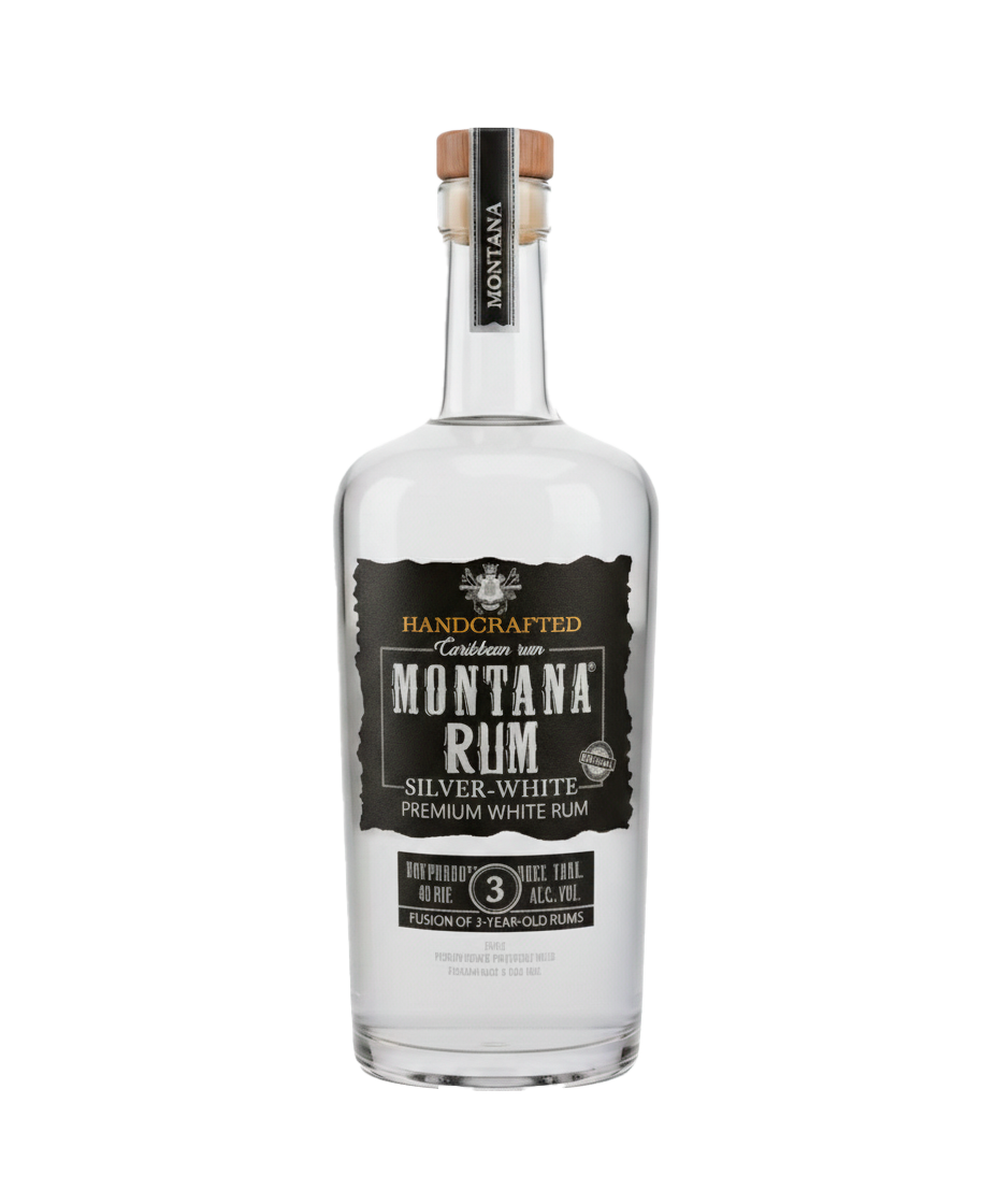 Ron Montana Silver - Ron Premium del Caribe con Destilación Británica